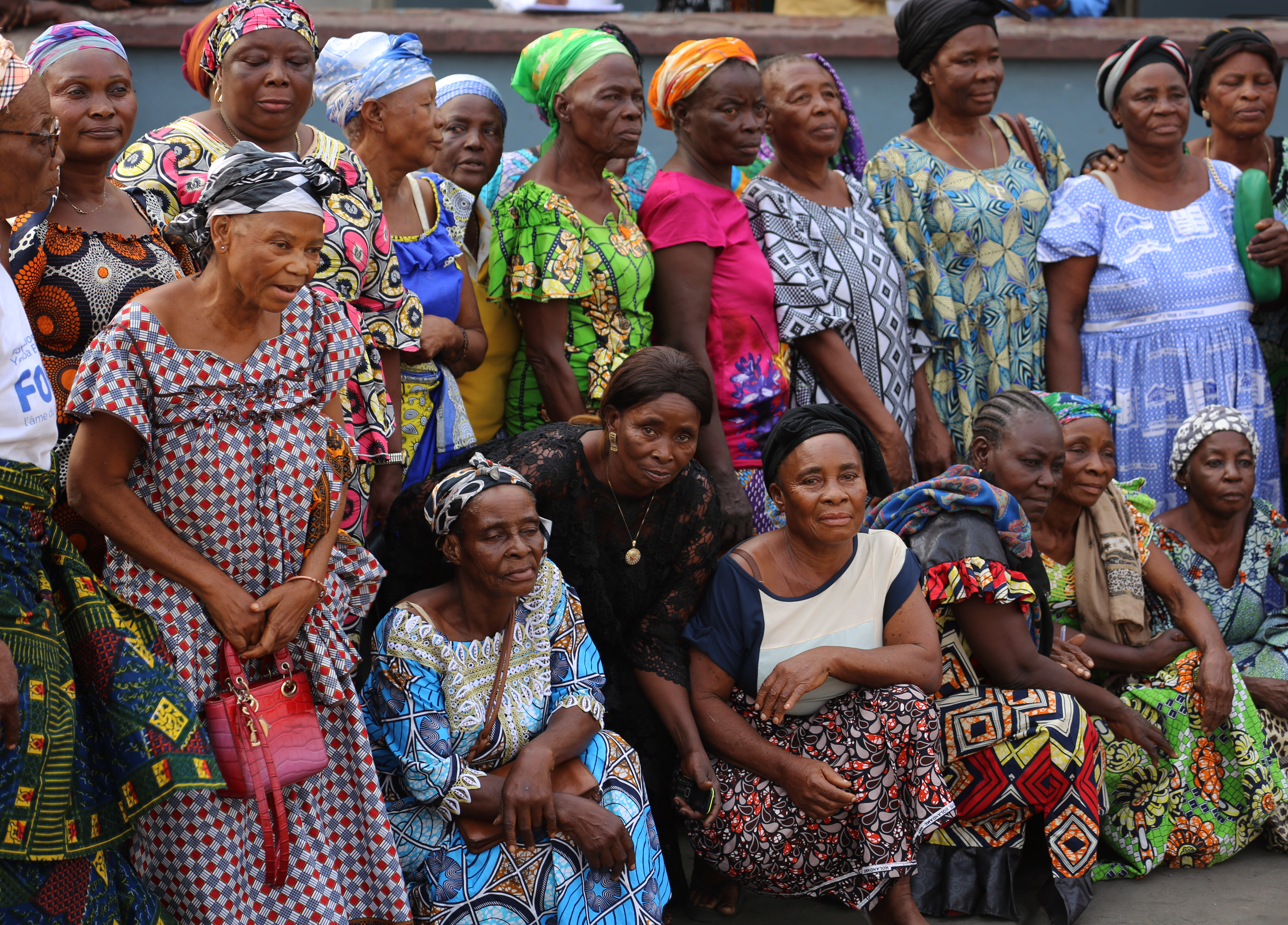 Camp Kokolo en 2024, les mères-chefs, responsables des quartiers et membres de la CMPA